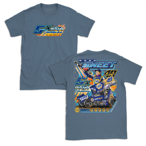 5x WoO Champion T-Shirt - Indigo Blue