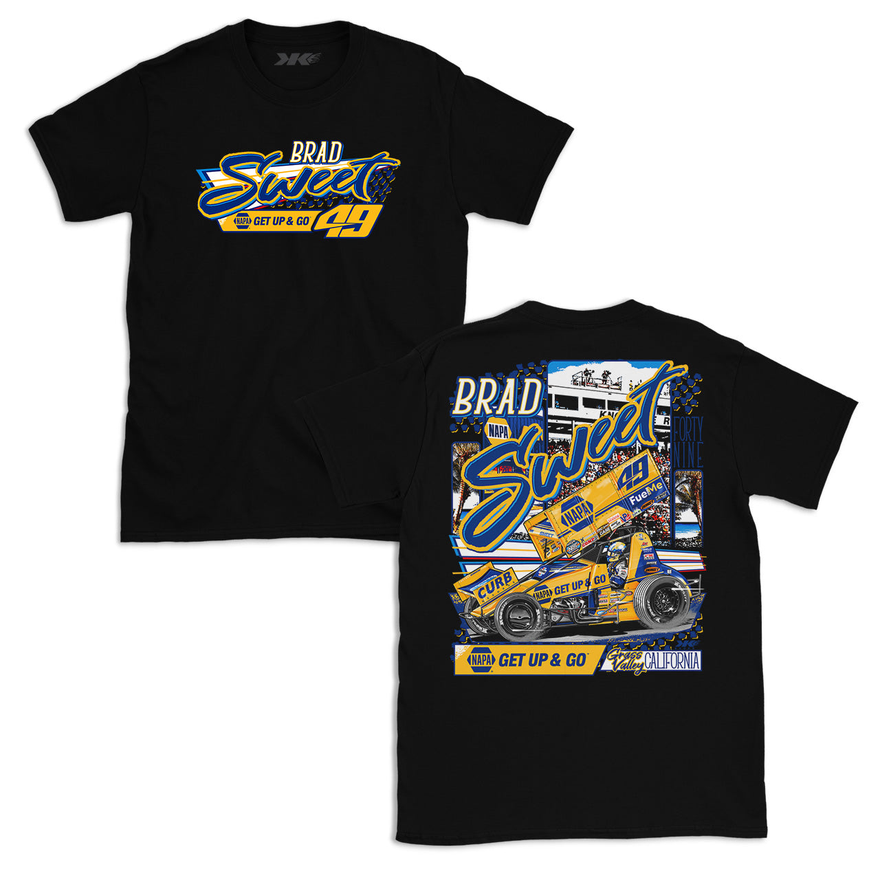 Knoxville Nationals Get Up & Go YOUTH T-Shirt - Black