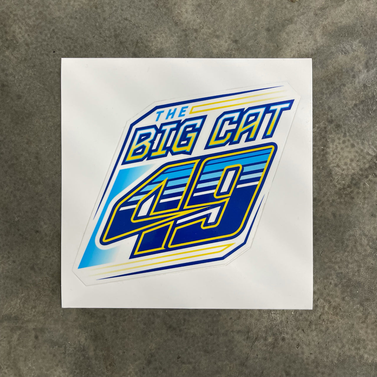 The Big Cat Decal